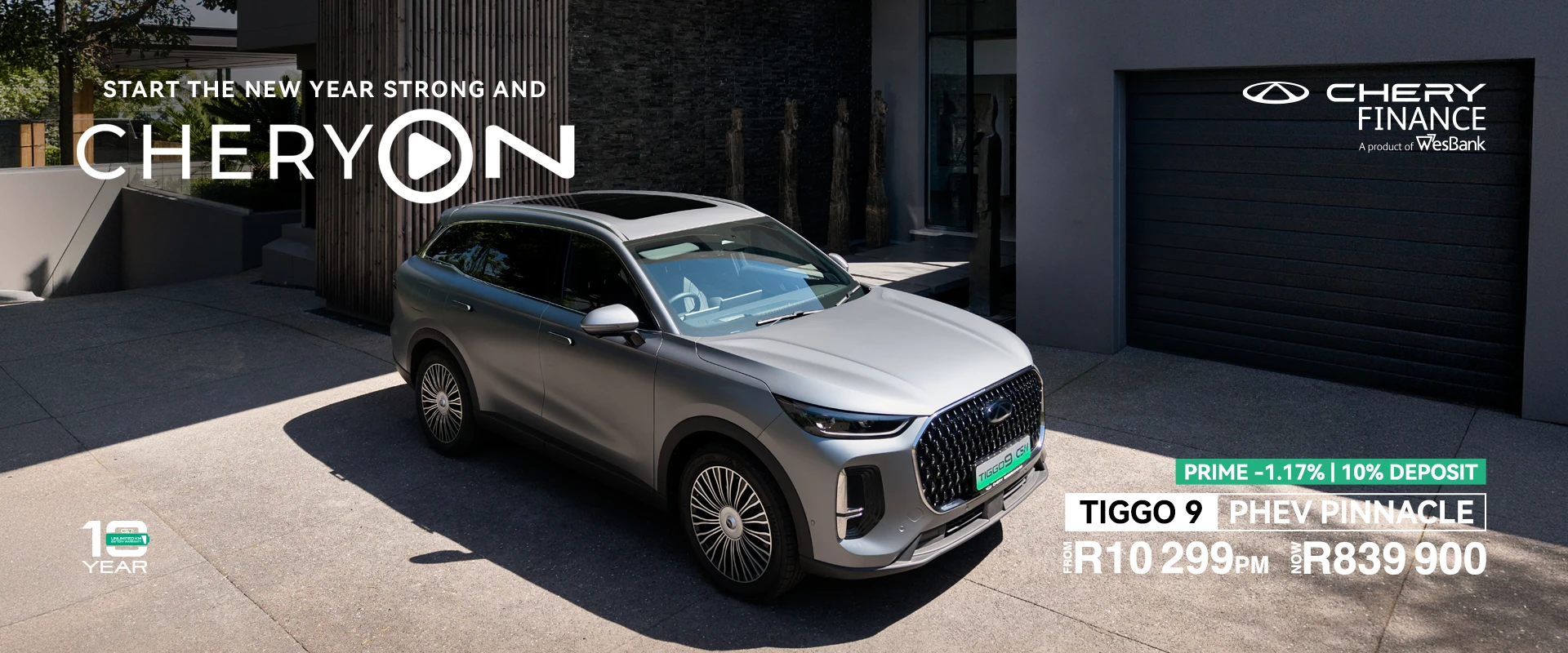 Tiggo 9 PHEV Pinnacle banner