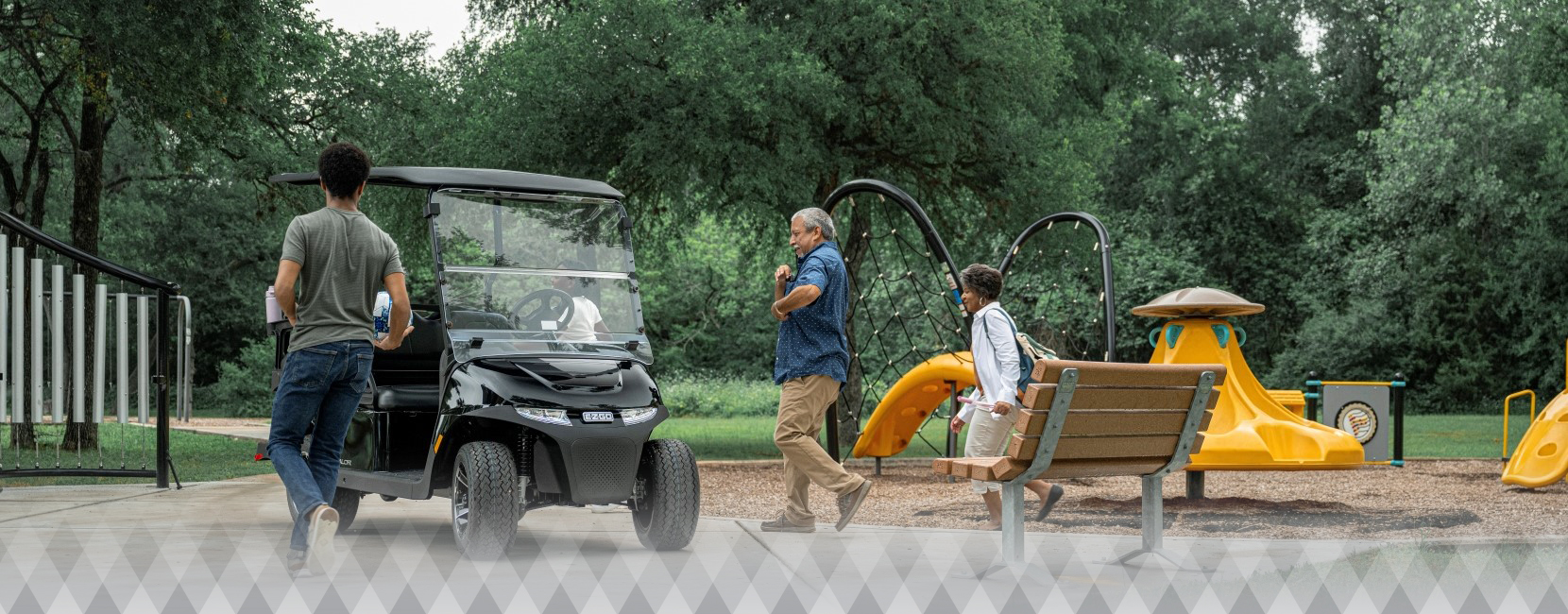 Valor 2025 model. Petrol and Electric Golf Carts | Commercial | E-Z-GO