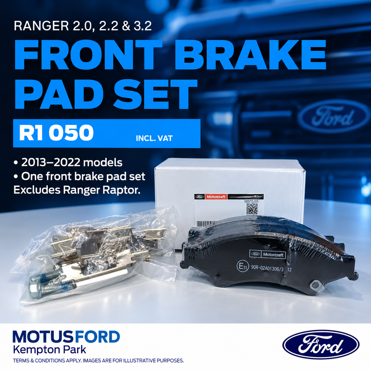 ford-ranger-front-brake-pads-2013-2022