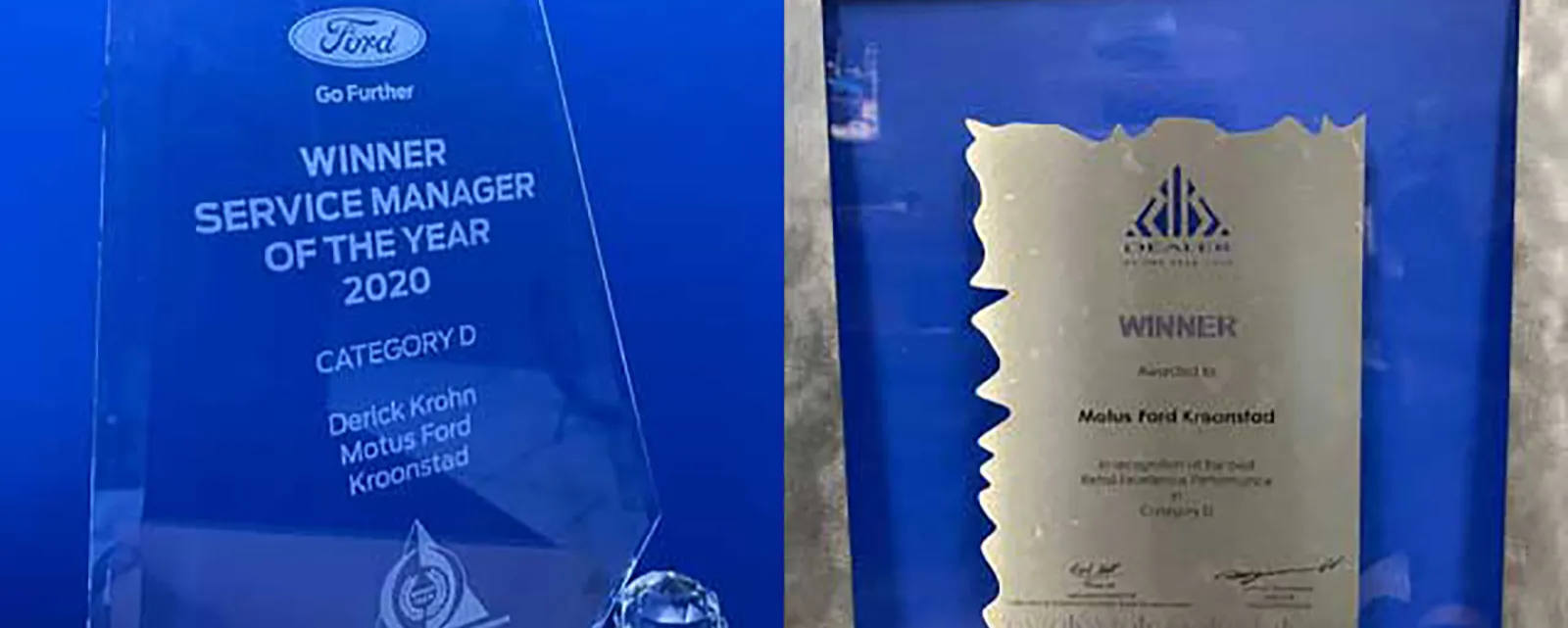 AWARDS WON BY MOTUS FORD KROONSTAD video-banner