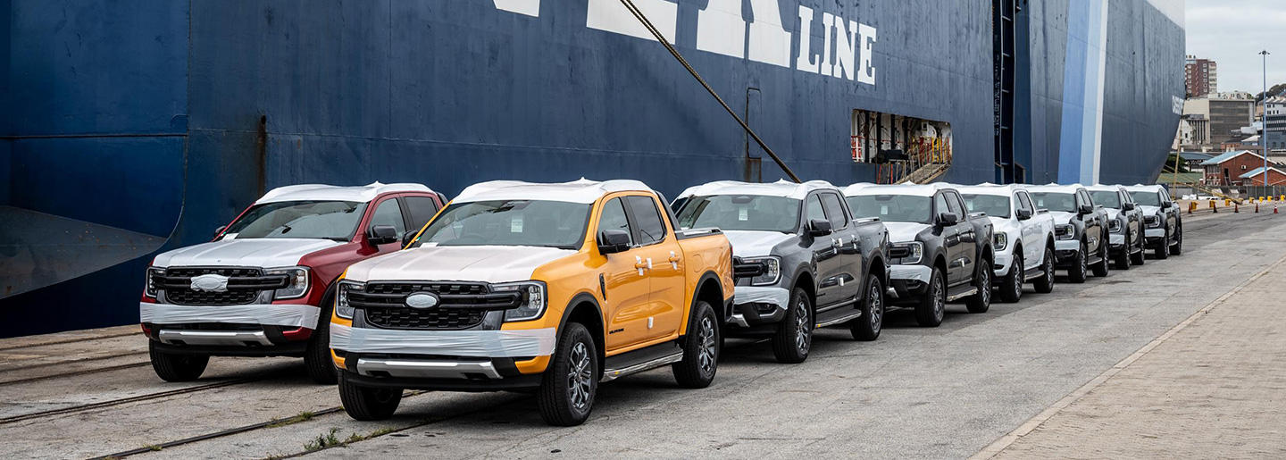 FORD COMMENCES EXPORTS OF NEXT-GENERATION RANGER FROM SOUTH AFRICA TO OVER 100 MARKETS GLOBALLY video-banner