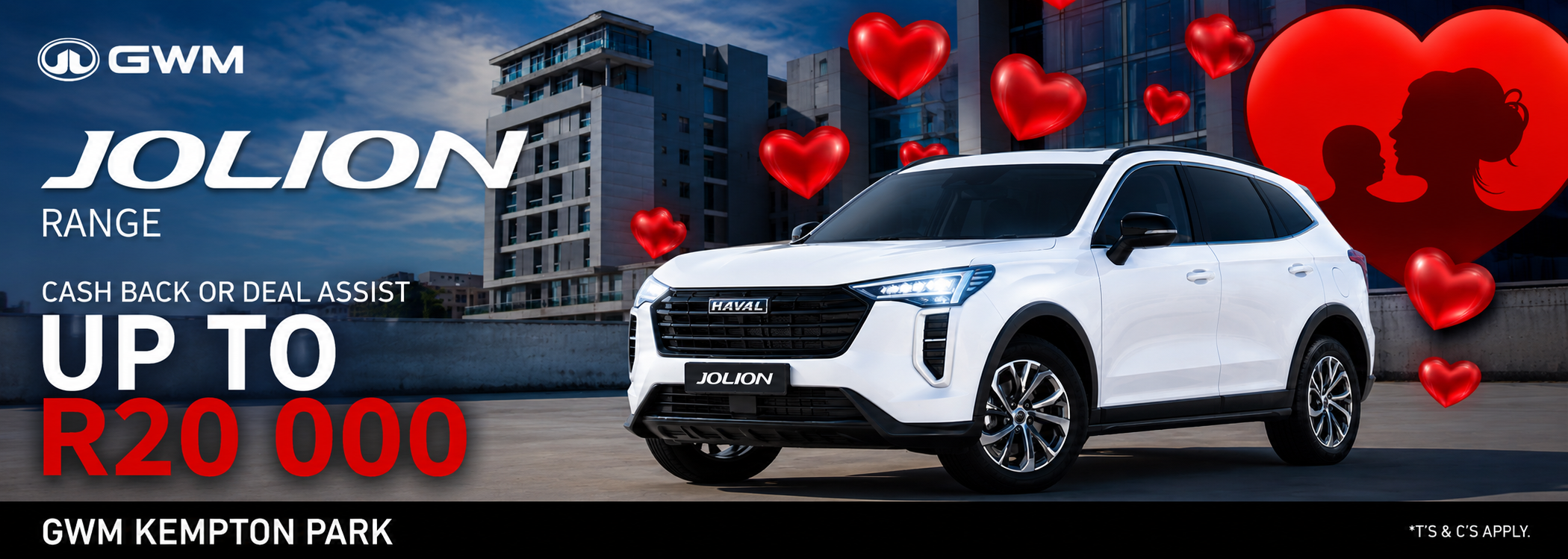 HAVAL Jolion Range Offer banner