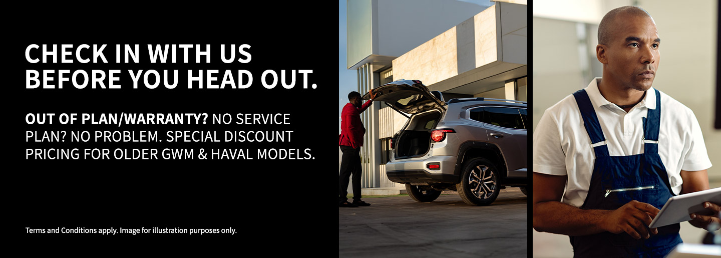 Out of Plan or Warranty? We’ve Got You Covered. banner