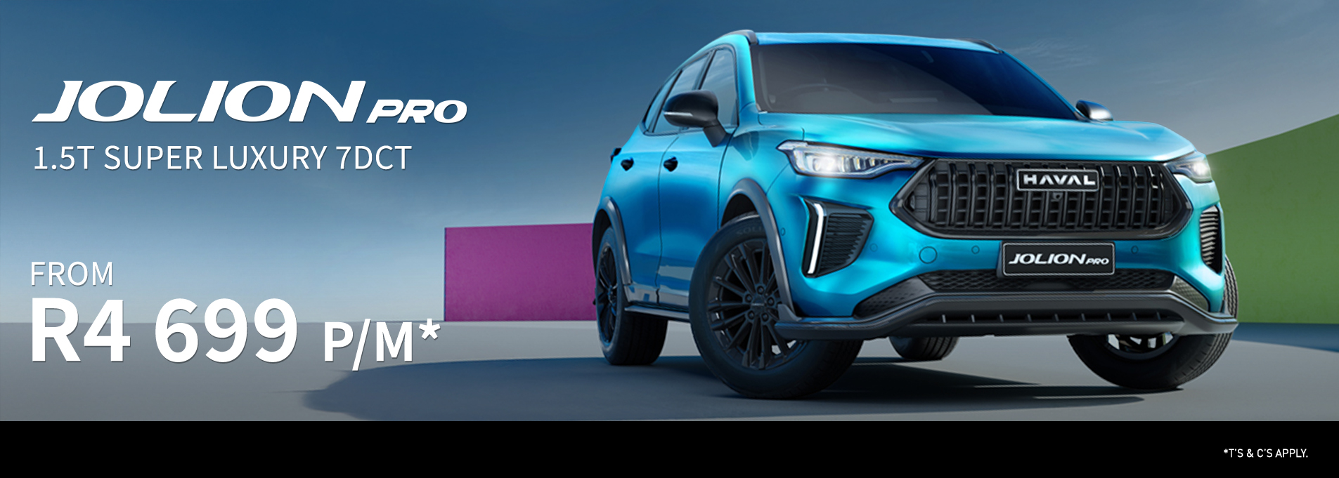 Haval Jolion Pro 1.5T Super Luxury 7DCT banner