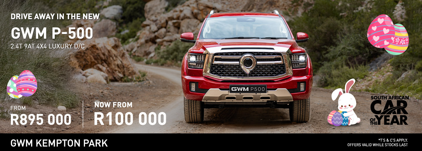 GWM P-500 2.4T 9AT 4x4 Luxury DC banner