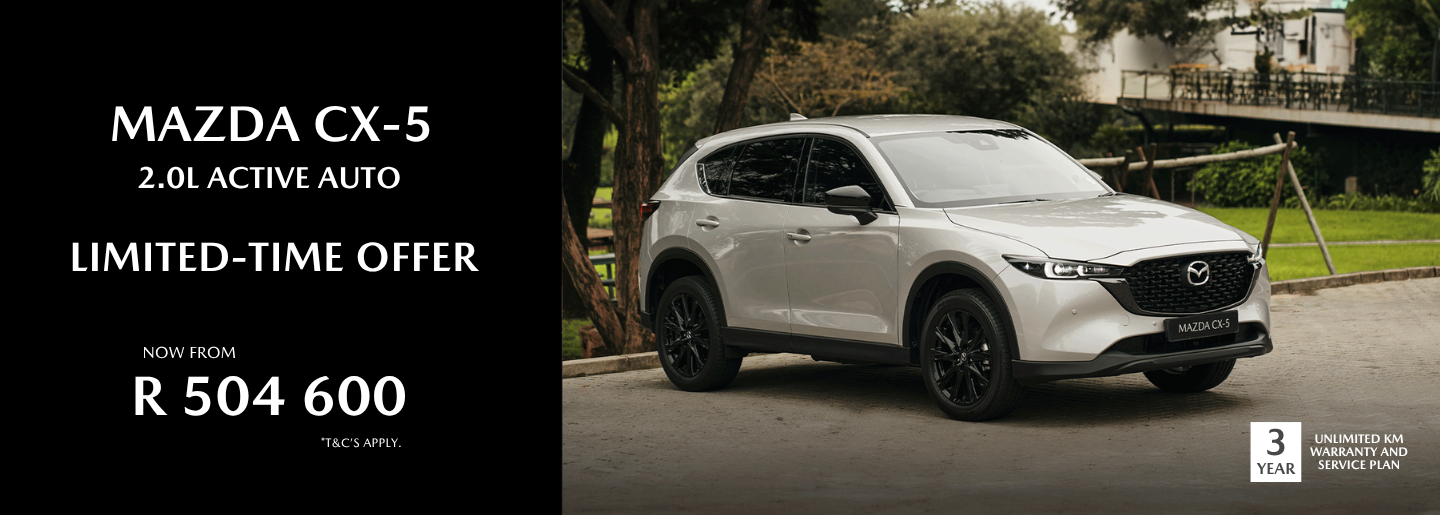 Mazda CX-5 2.0L Active Automatic banner
