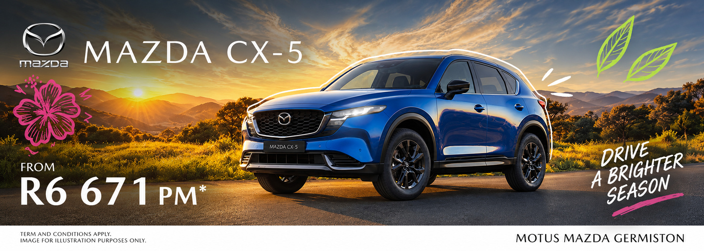 Mazda CX-5 From R6 671 per month banner
