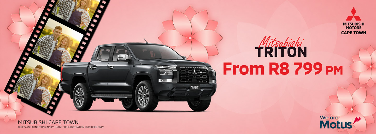 The Mitsubishi Triton Double Cab banner