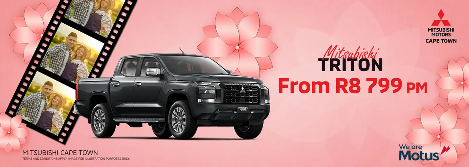 The Mitsubishi Triton Double Cab banner