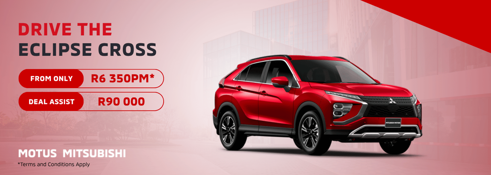 The Mitsubishi Eclipse Cross  banner