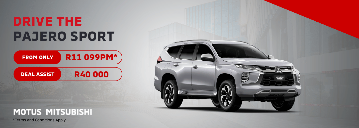 Pajero Sport banner