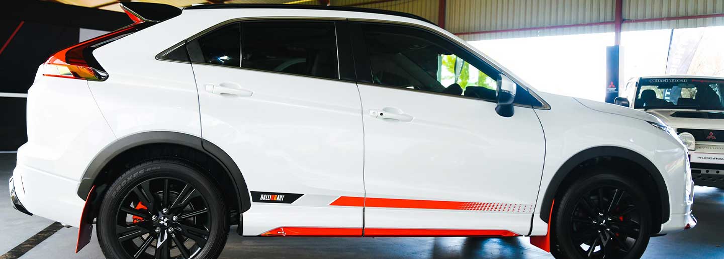 Mitsubishi Eclipse Cross transformed courtesy of RALLIART video-banner