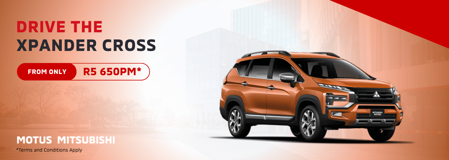 The Mitsubishi Xpander Cross banner