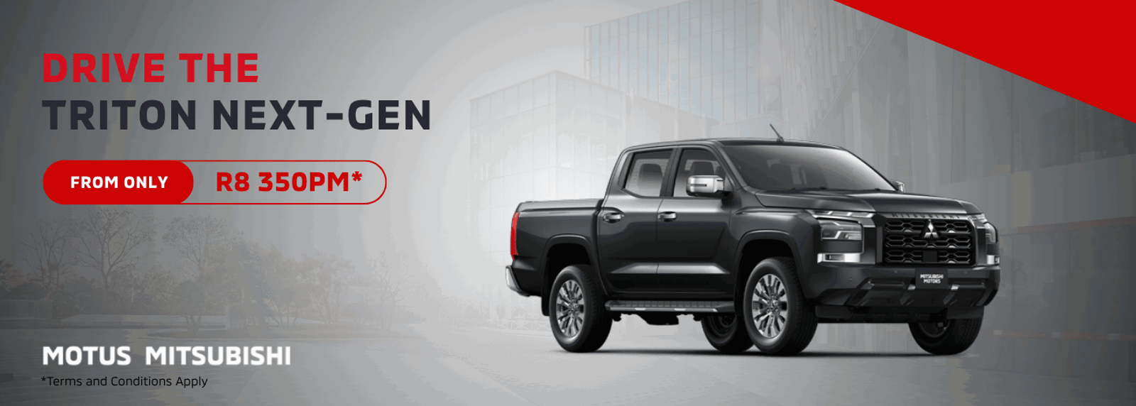 Mitsubishi Next Gen Triton banner