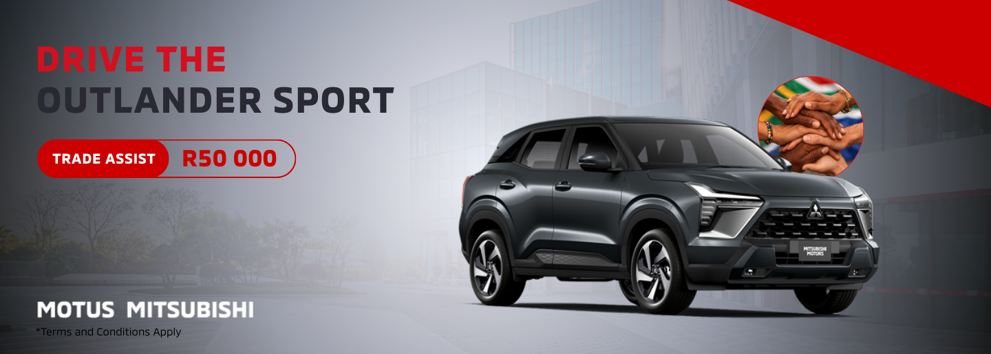 The Mitsubishi Outlander Sport banner