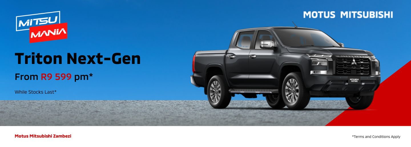 The Mitsubishi Triton Next-Gen banner