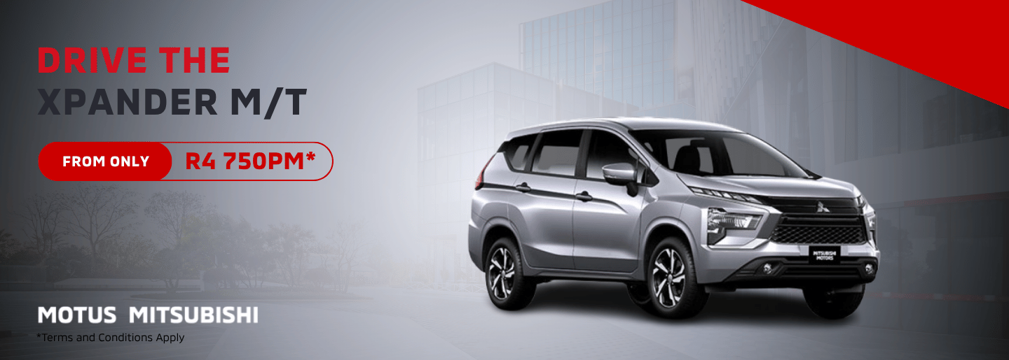 The Mitsubishi Xpander M/T banner