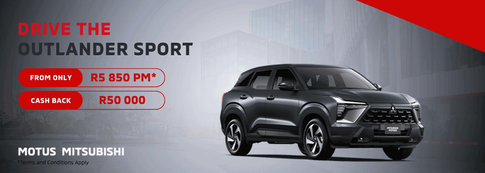 Mitsubishi Outlander Sport banner