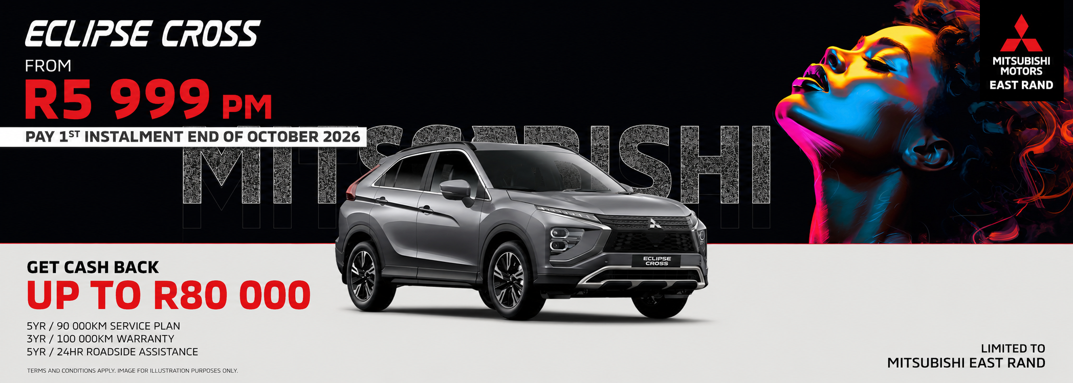 Mitsubishi Eclipse Cross From R5 999 PM  banner