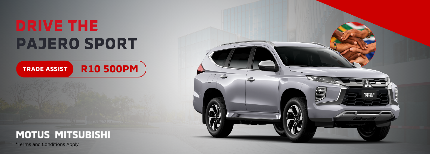 Pajero Sport  banner