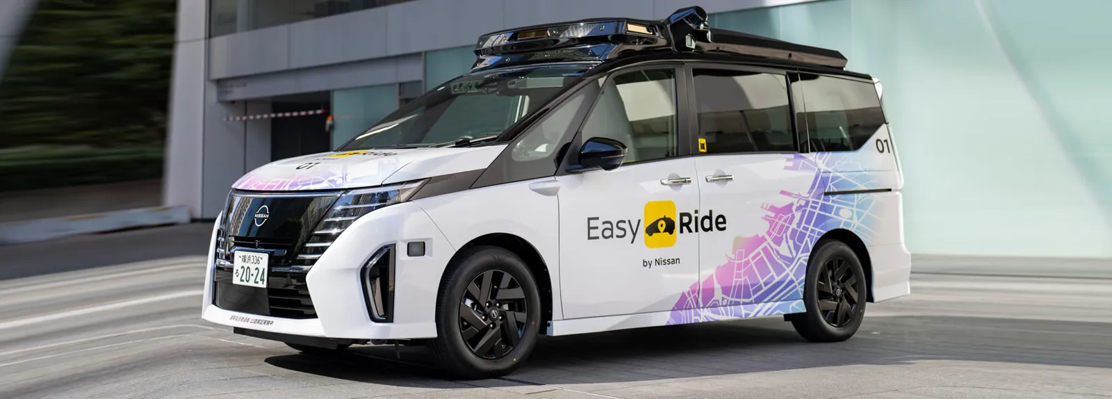 Nissan showcases driverless technology video-banner