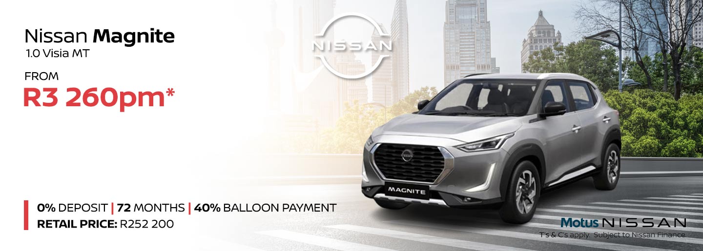  Nissan Magnite 1.0 Visia Manual banner