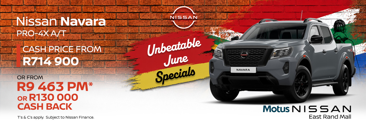The Nissan Navara PRO-4X A/T banner