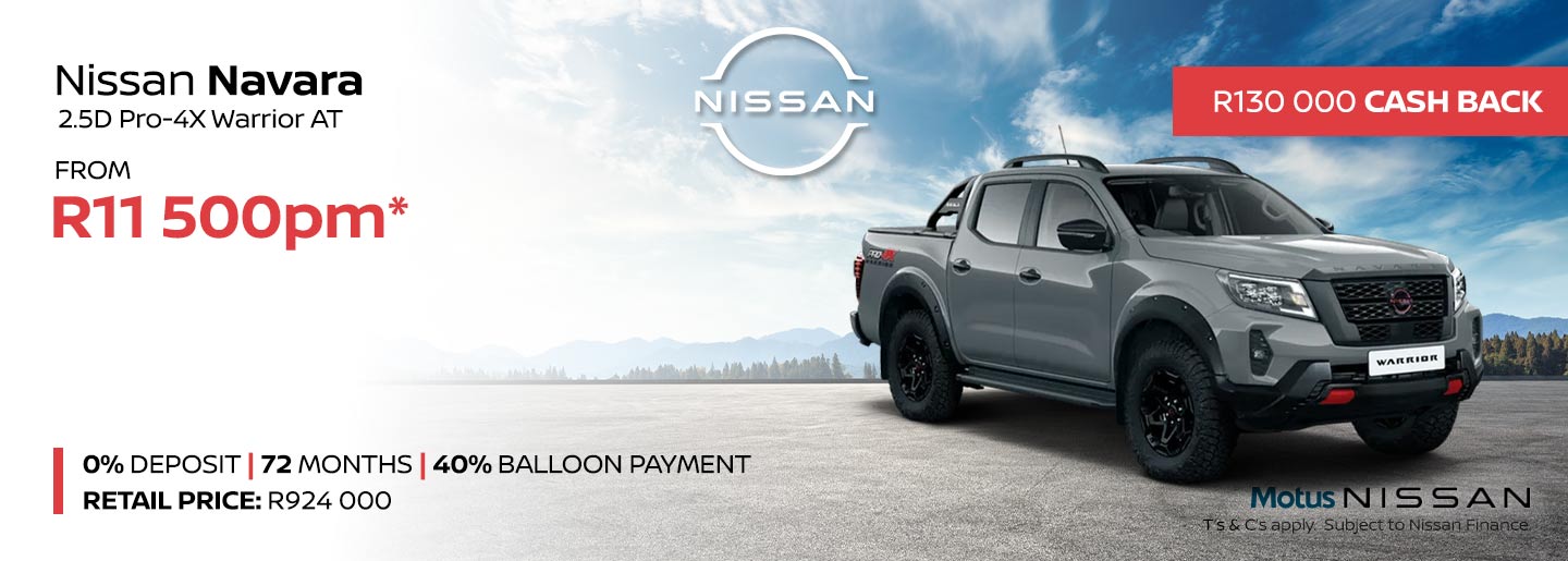 Nissan Navara DC 2.5D Stealth 4x2 Auto banner