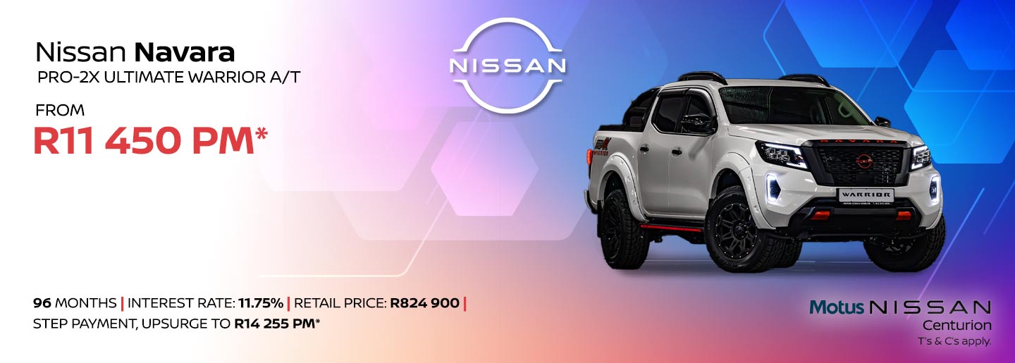 Nissan Navara PRO-2X Ultimate Warrior AT banner
