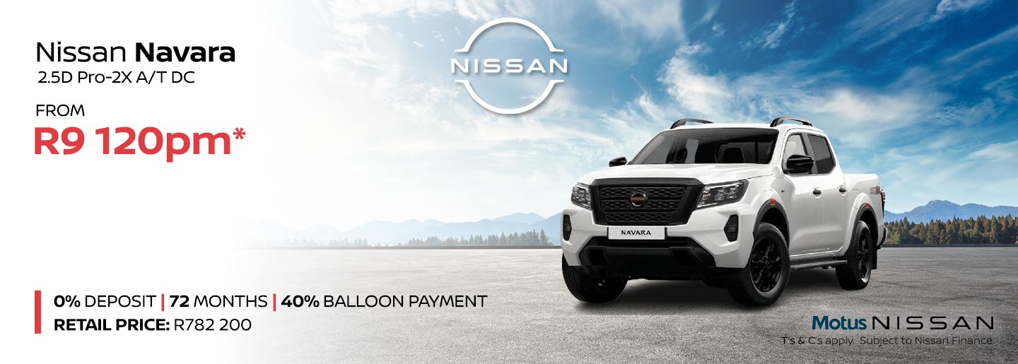 Nissan Navara 2.5D PRO-2X A/T DC banner