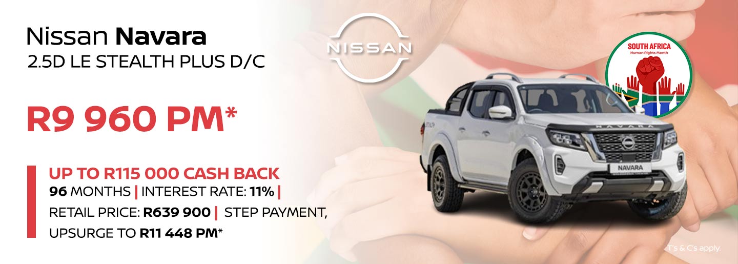 Navara 2.5D LE Stealth Plus D/C banner