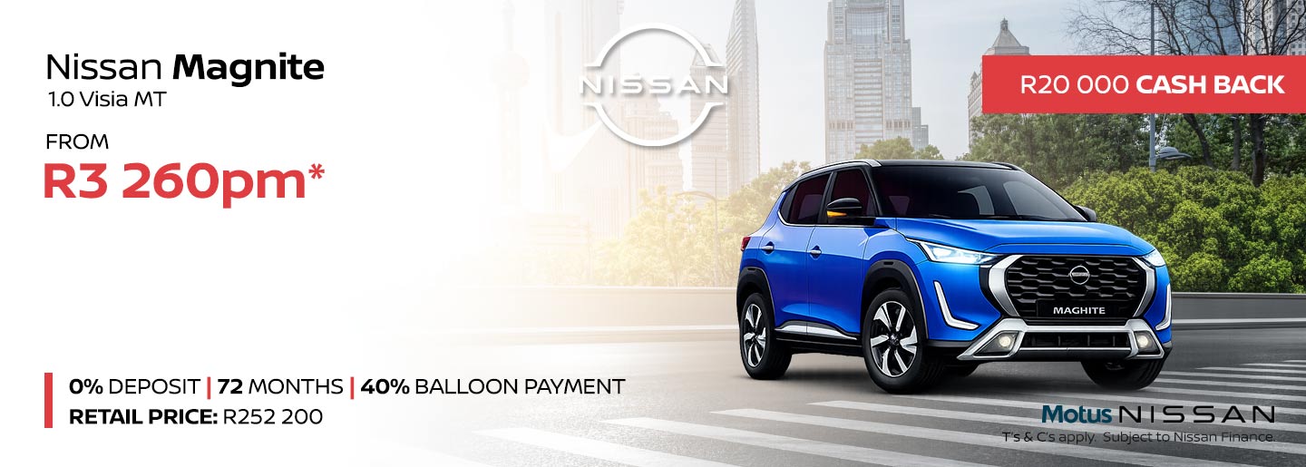  Nissan Magnite 1.0 Visia Manual banner