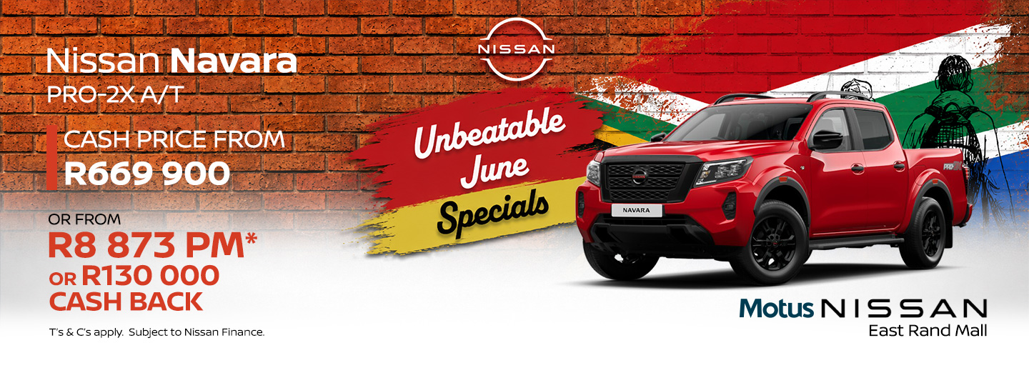 The Nissan Navara PRO-2X A/T banner