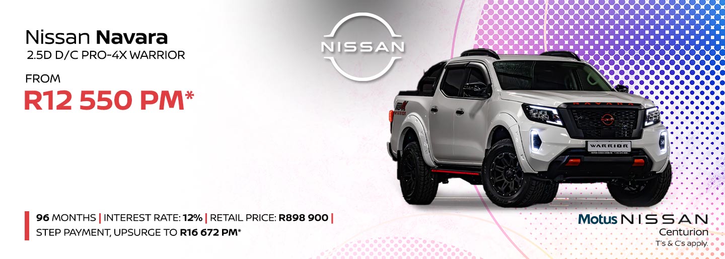Nissan Navara 2.5D D/C PRO-4X Warrior banner