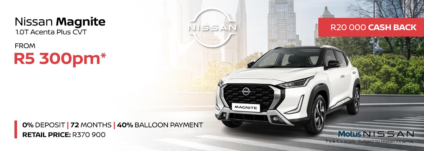 Nissan Magnite 1.0T Acenta Plus CVT banner