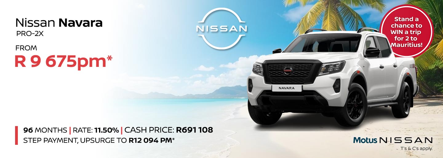 Nissan Navara PRO 2X banner