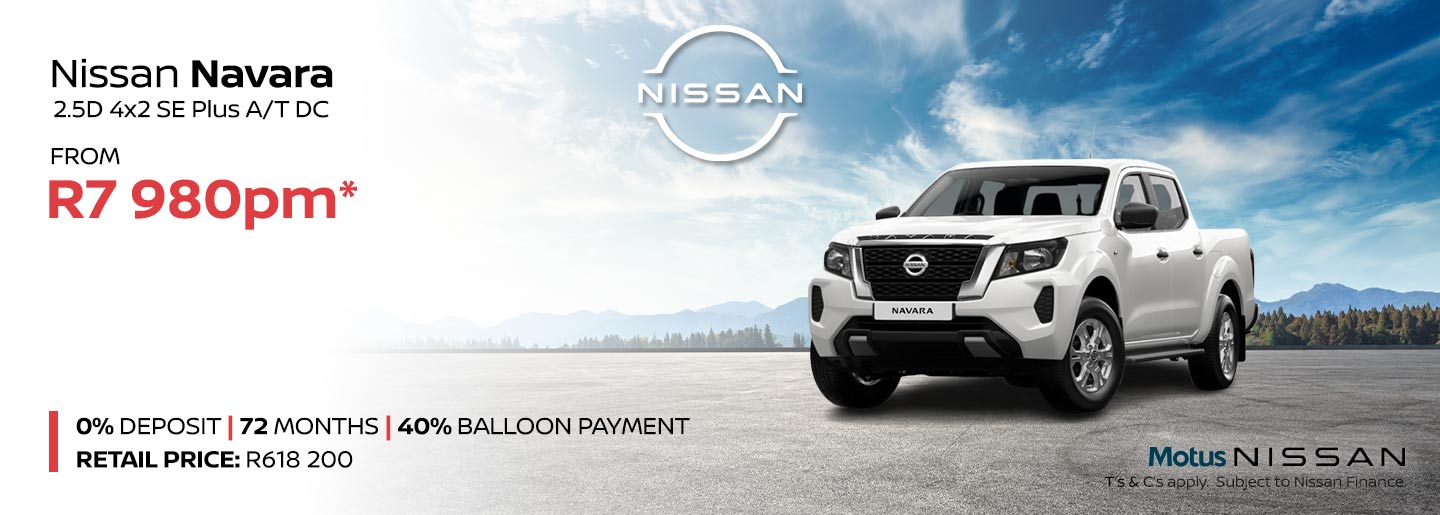 Nissan Navara 2.5D 4x2 SE Plus A/T DC banner