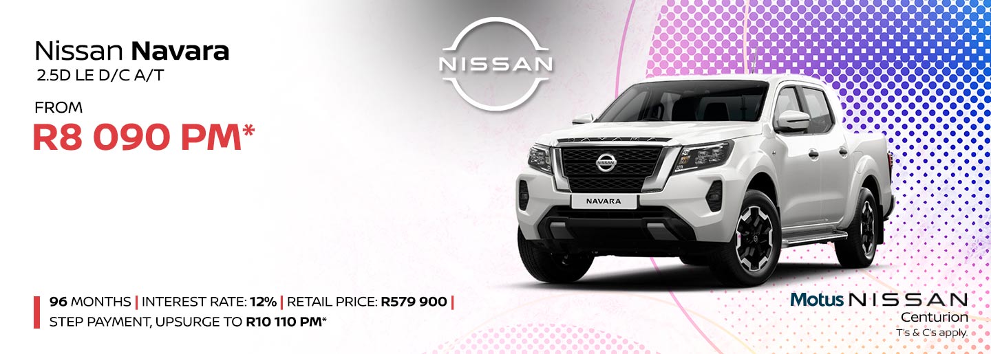 Nissan Navara 2.5D LE DC AT banner