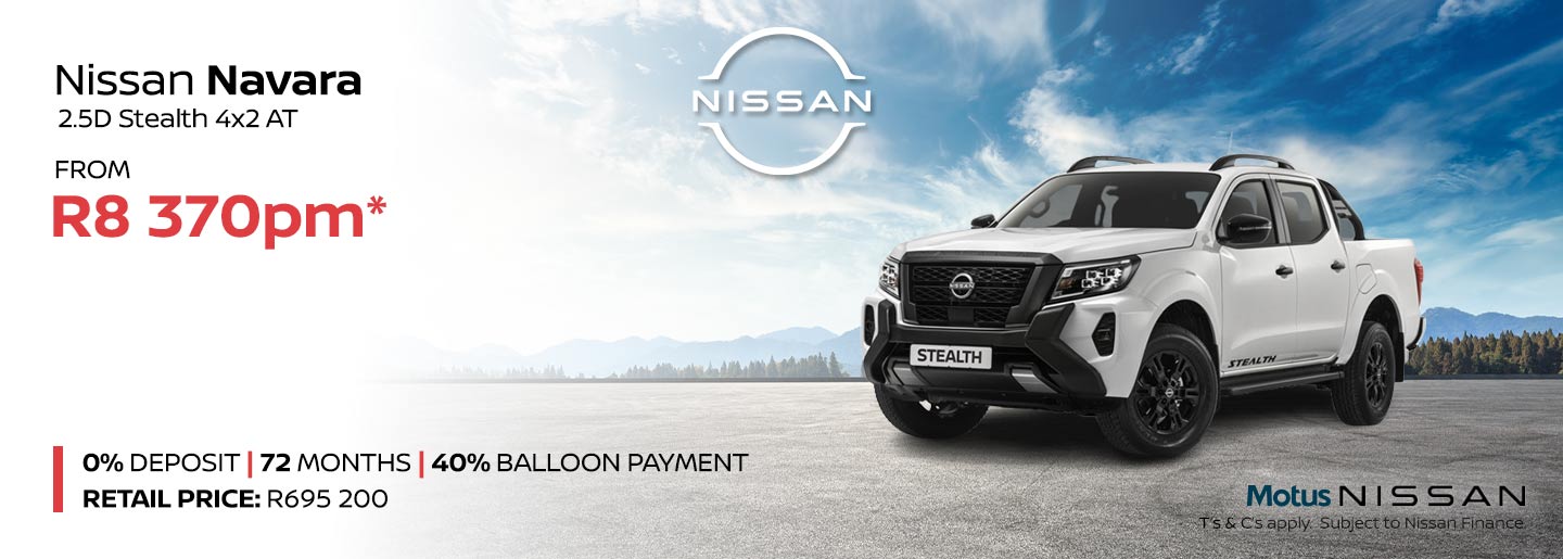 Nissan Navara DC 2.5D Stealth 4x2 AT banner