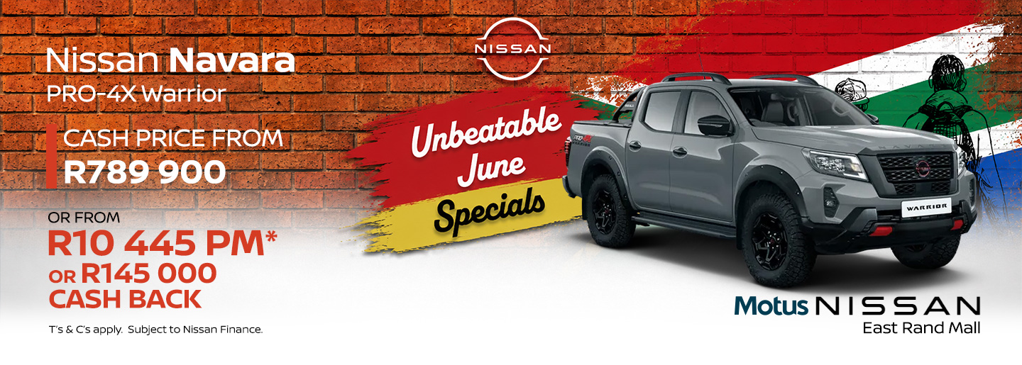 The Nissan Navara PRO-4X Warrior banner