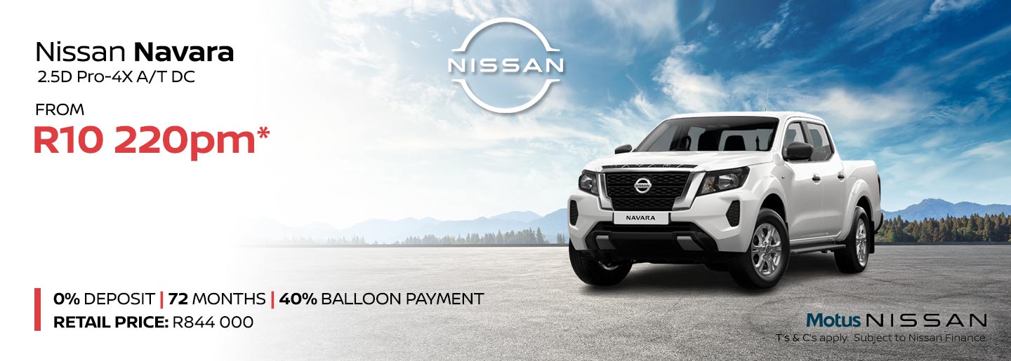 Nissan Navara 2.5D PRO-4X A/T DC banner