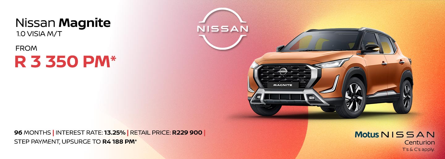 The Nissan Magnite Visia M/T banner
