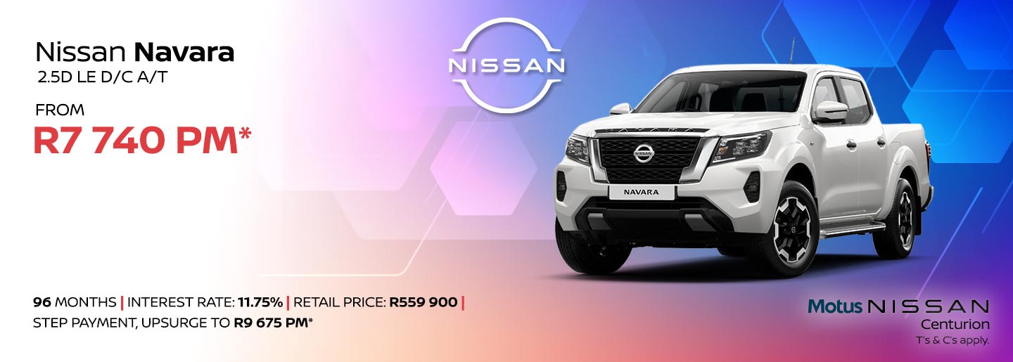 Nissan Navara 2.5D LE DC AT banner