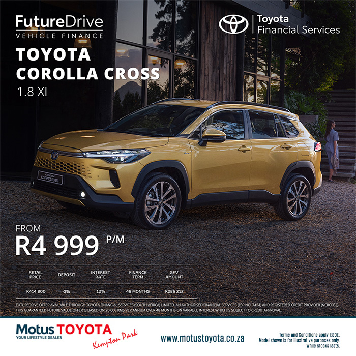 Toyota Corolla Cross 1.8 XI from R4 999pm