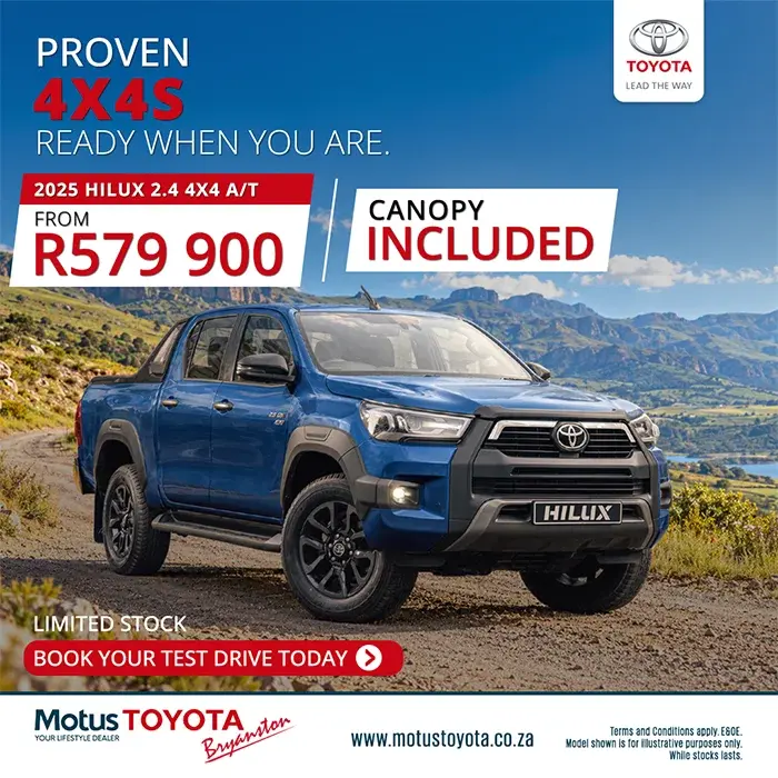 2025 Toyota Hilux 2.4 4x4 A/T