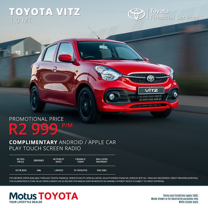 The Toyota Vitz 1.0