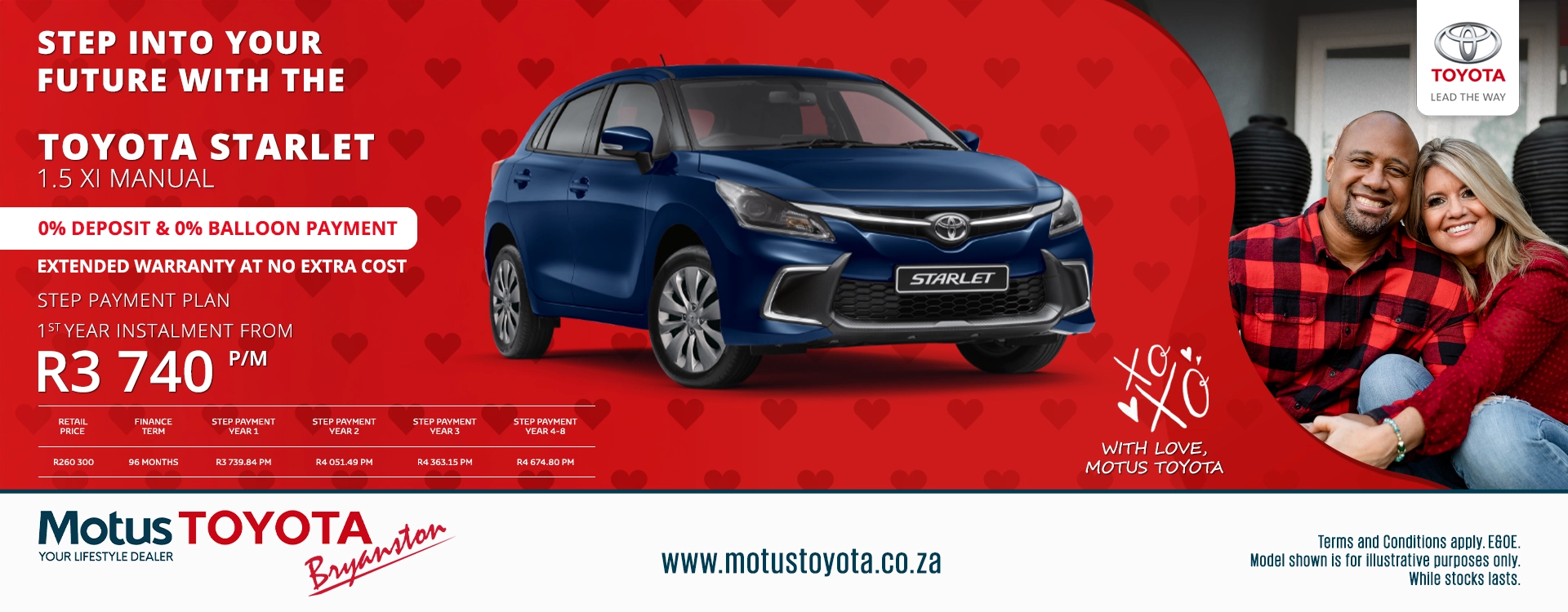 Step Into Your Future with the Toyota Starlet 1.5 Xi Manual banner