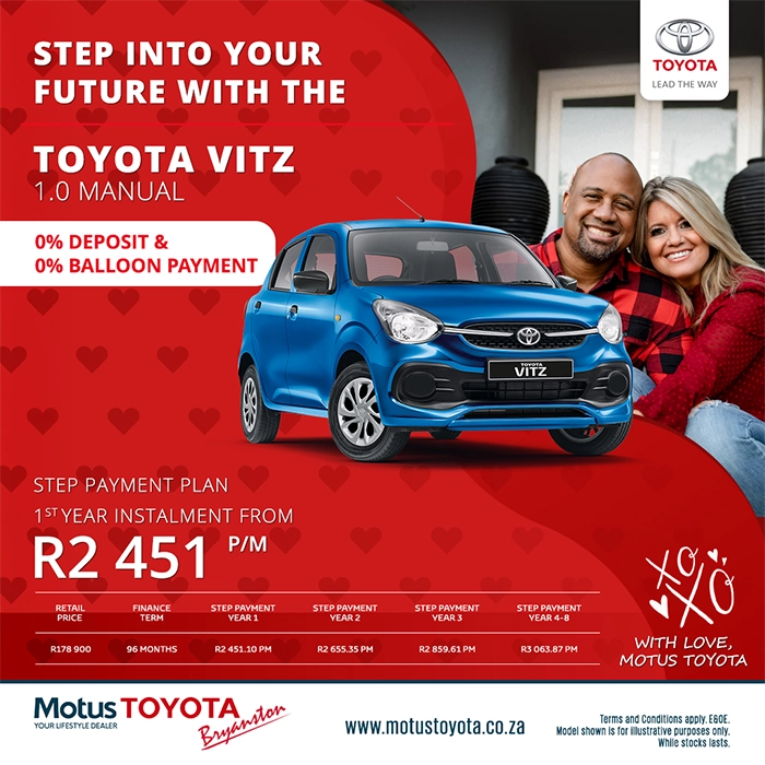 Step Into Your Future with the Toyota Vitz