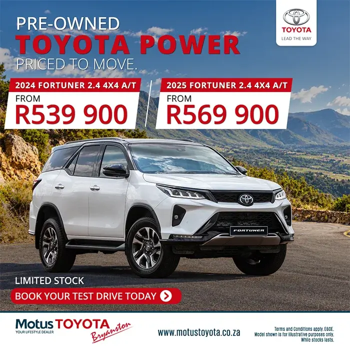 Toyota Fortuner 2.4 4x4 A/T