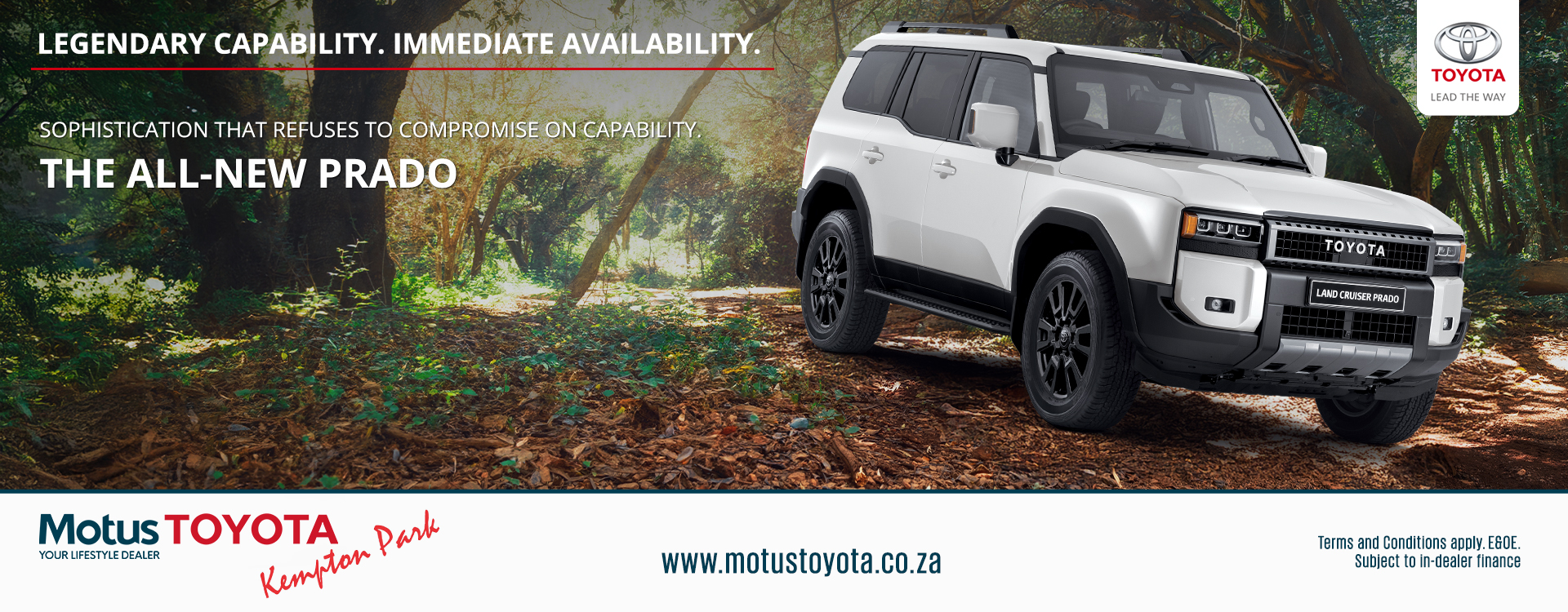 All-New Prado banner